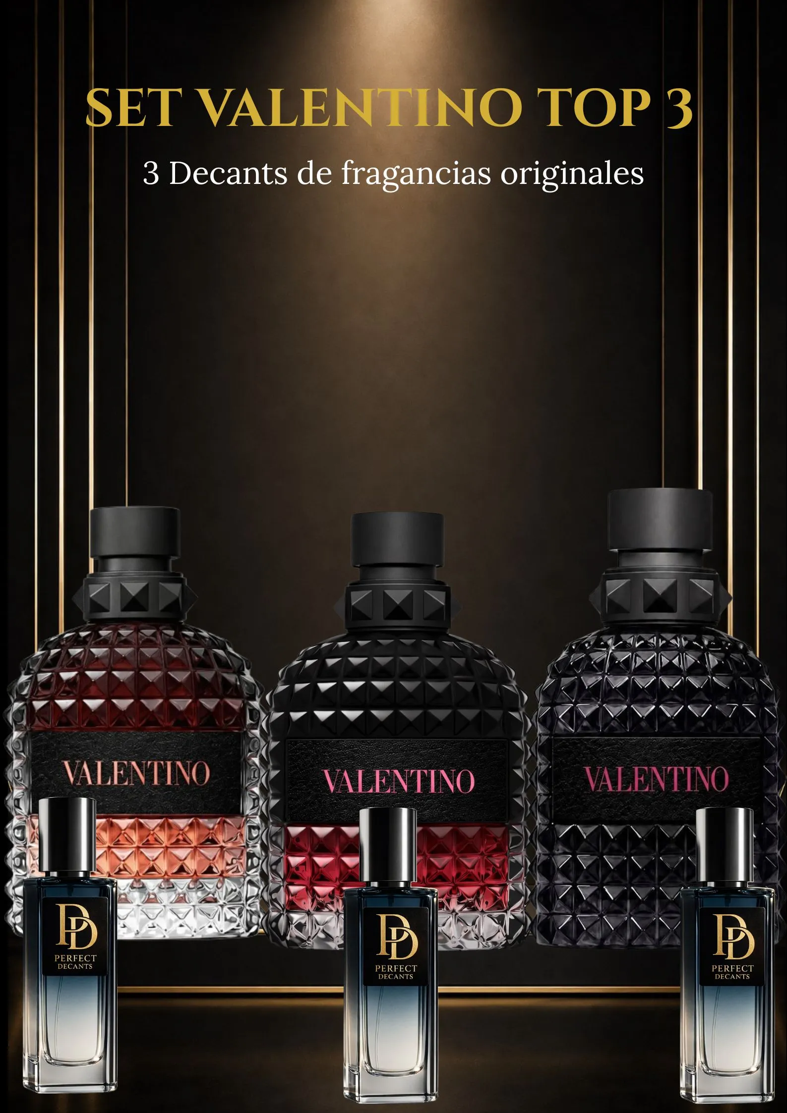 Pack de Set Valentino Top 3 de Valentino