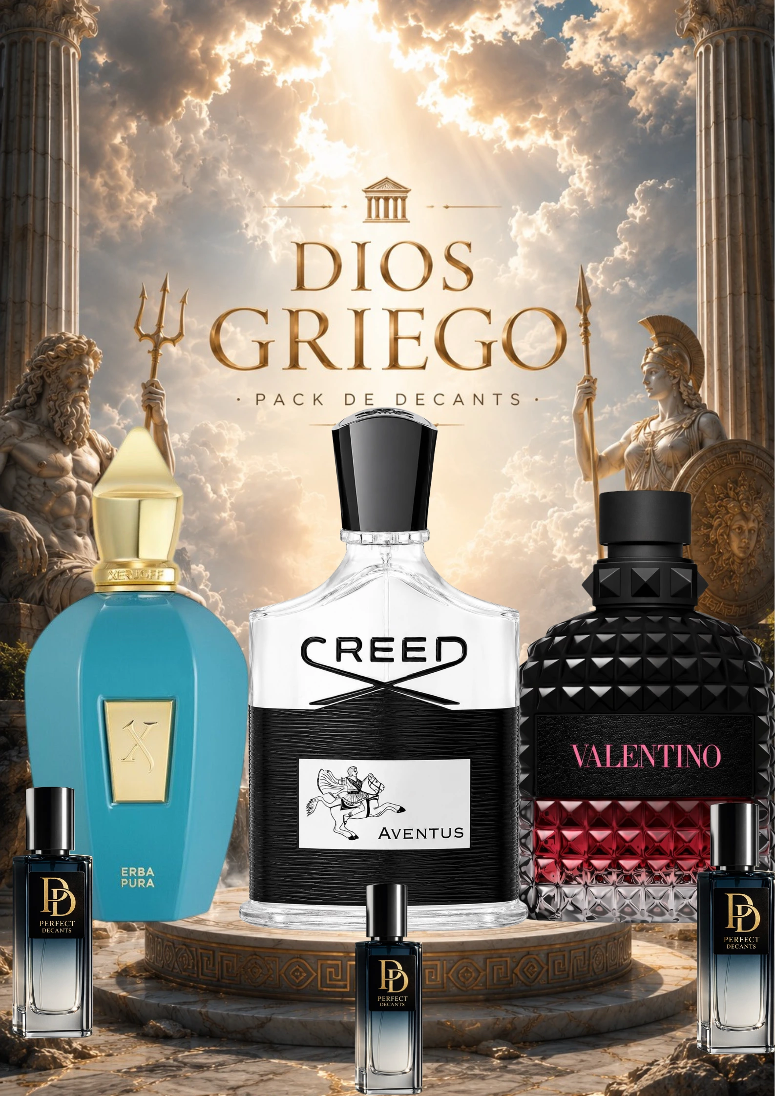 Pack de Pack Dios Griego de Perfect Decants
