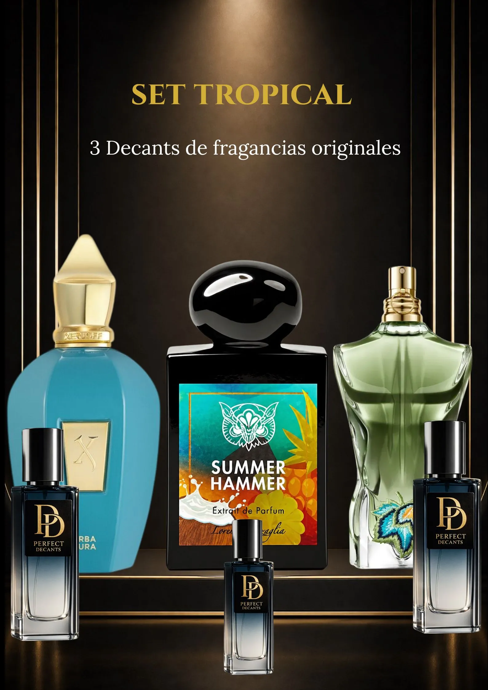 Pack de Tropical Set de Perfect Decants